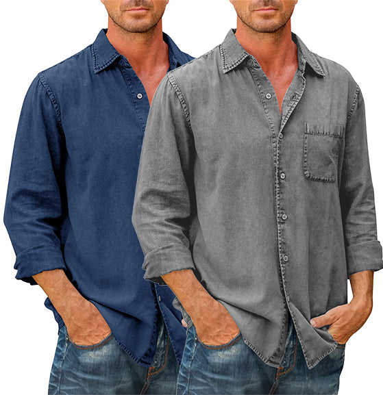 BowLift | Long sleeve button shirt for men