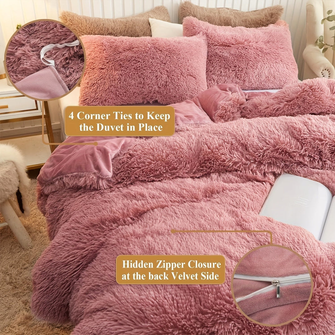 BowLift | Ultra Soft Plush Duvet Cover Set with Zipper - Luxury & Comfort