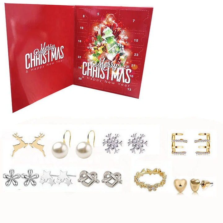 BowLift | Golden/Silver Jewelry Advent Calendar - Livia