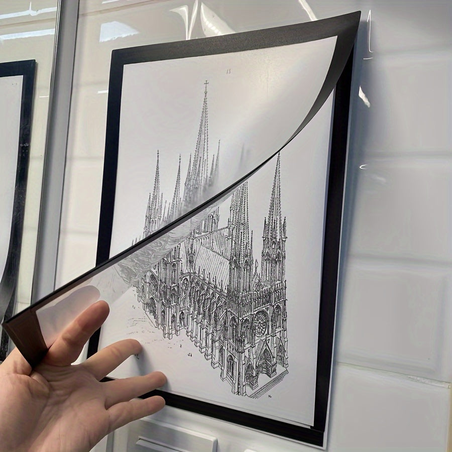 BowLift | Magnetic A3 Wall Frame Set for Art Display
