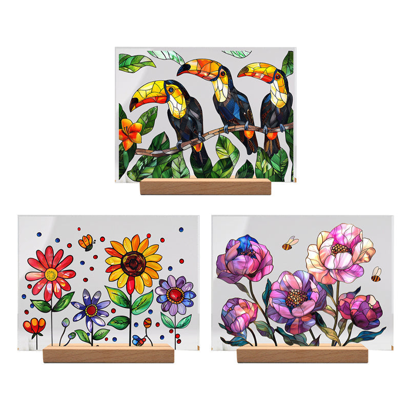 BowLift | Painted Colorful Flower Pattern Decor