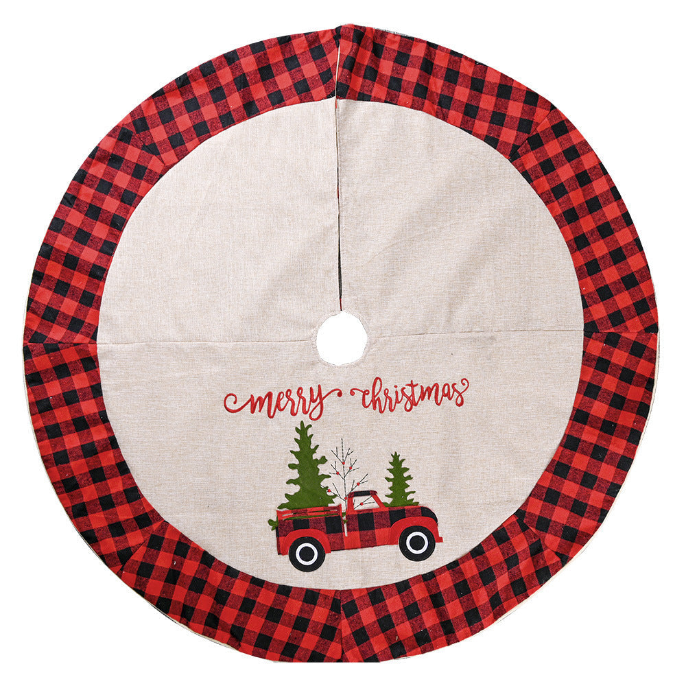 BowLift | Plaid Christmas Tree Skirt