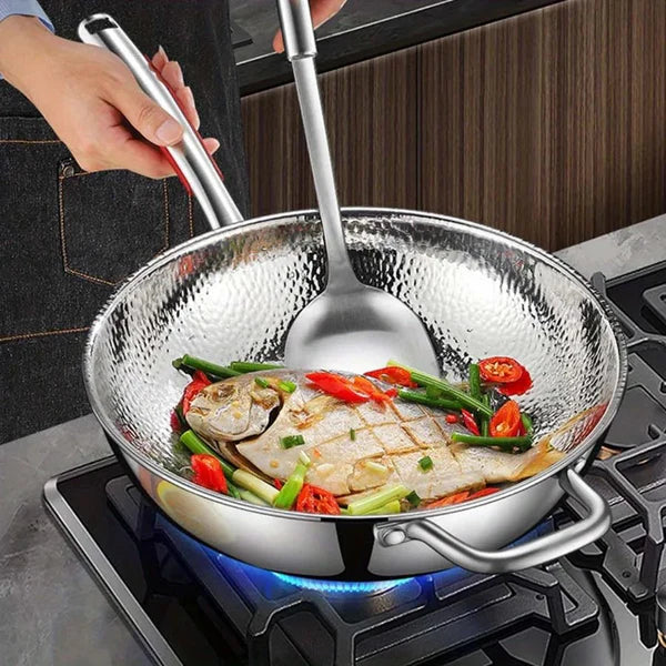TitanFlair Wok — Frying without sticking for limitless cooking pleasure | Bowlift