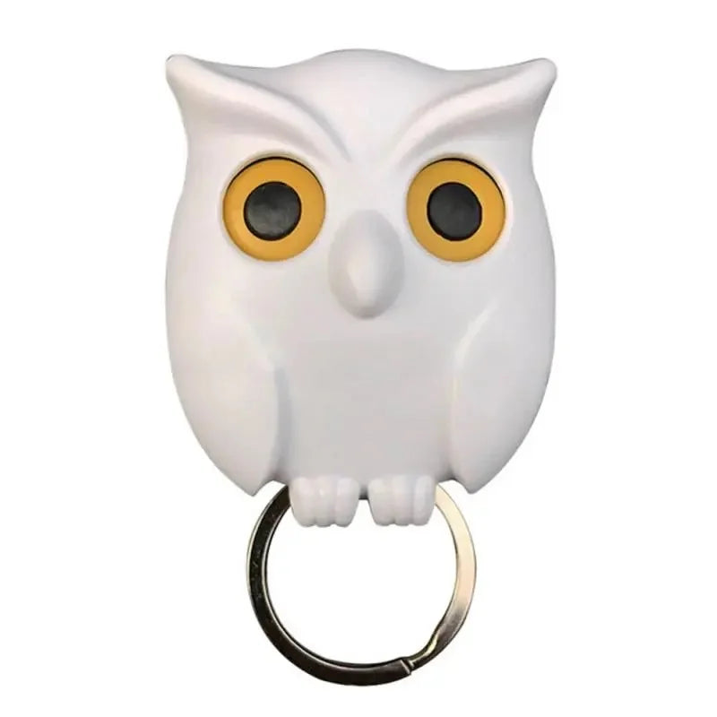 🦉The Key Guard is a Reliable Owl - Cute Night Owl Key Holder with Auto Open Close Eyes | Bowlift