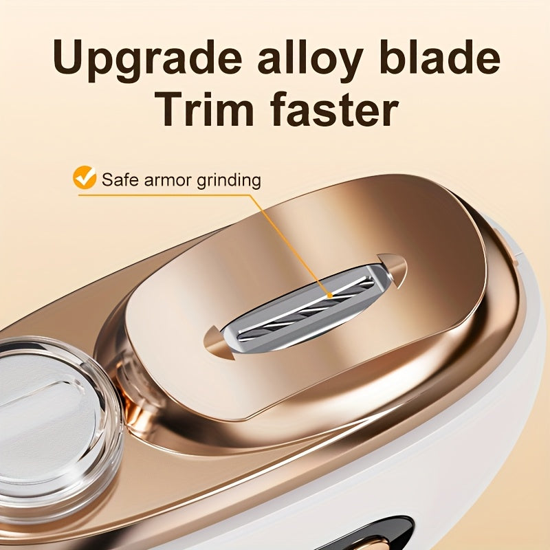 Electric nail clipper with file | Bowlift