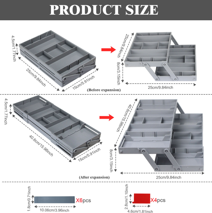 BowLift | Expandable Smart Drawer Organizer