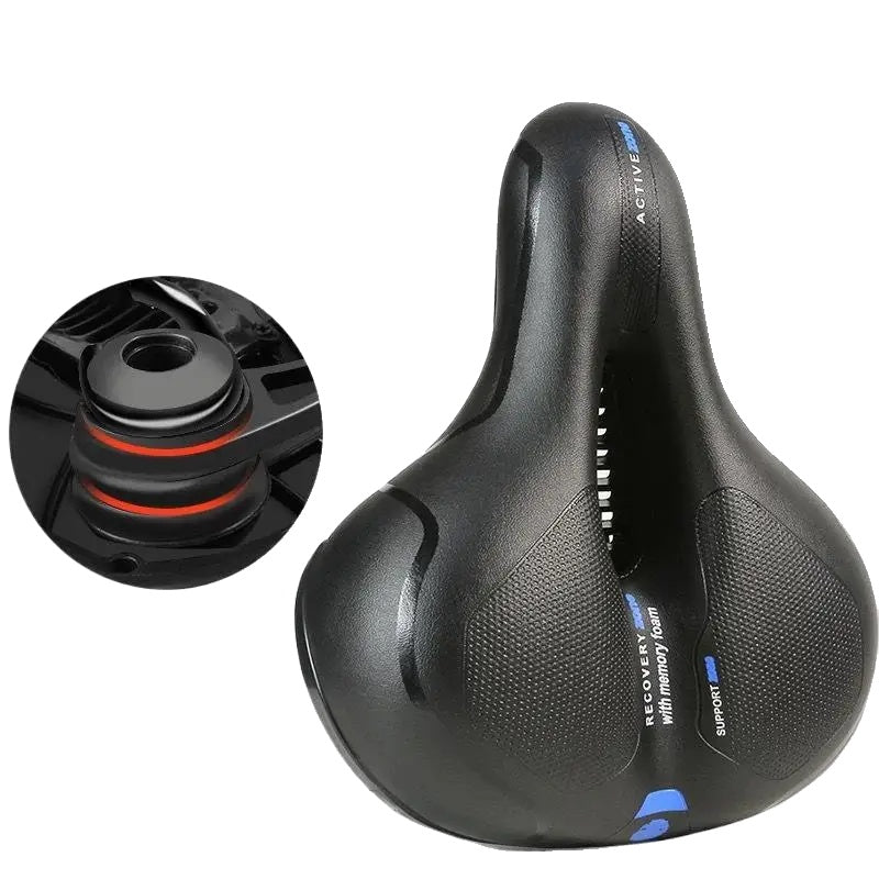 BowLift | Comfortable Hollow Breathable Bicycle Saddle for MTB and Road Bikes - Shock-Absorbing Bike Seat for Long Distances