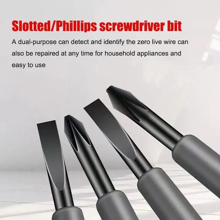 2-in-1  High Torque Strong Magnetic Screwdriver Electricity Detector Bowlift