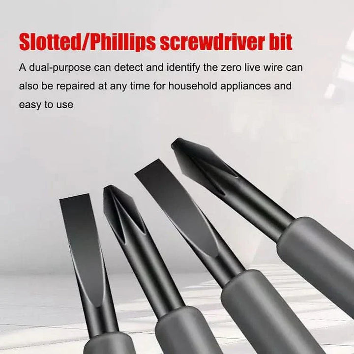 2-in-1  High Torque Strong Magnetic Screwdriver Electricity Detector Bowlift