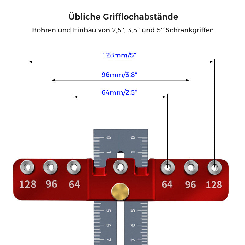 BowLift | Hole punch for drawer handles