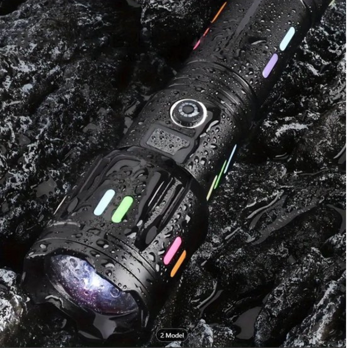 BowLift | Military-Grade LED Flashlight – Rechargeable – 9000 Lumens
