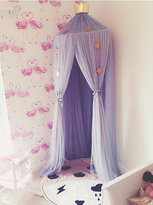 BowLift | Baby Bed Curtain Round Crib