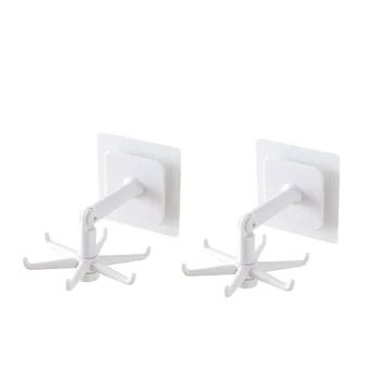 BowLift | 360° Rotating Self-Adhesive Utility Hook