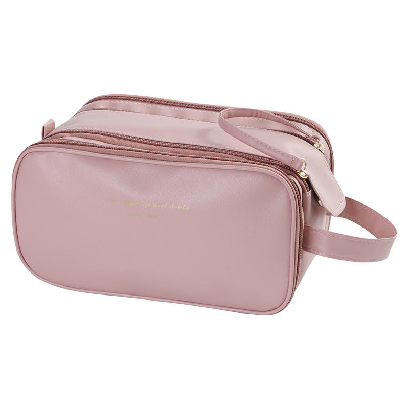 Portable cosmetics bag with large capacity | Bowlift
