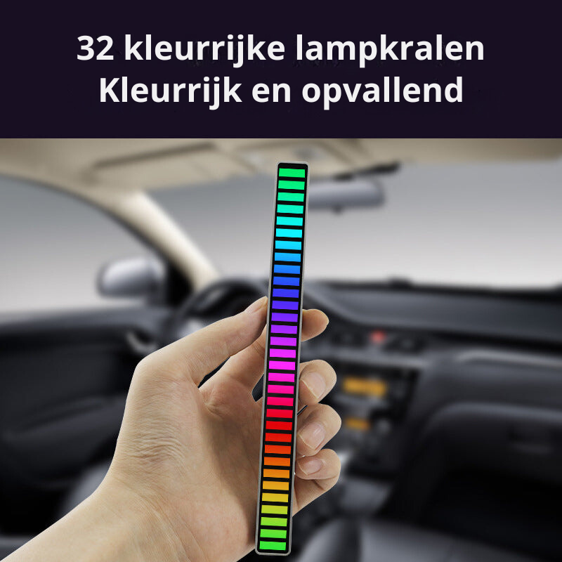 BowLift | Smart Sound-Activated RGB Light Bar | Music Sync LED Ambient Lighting