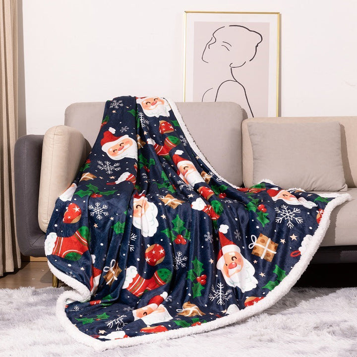 BowLift | Flannel Christmas Blanket Double Layer