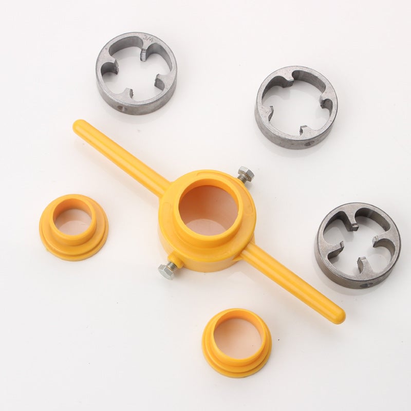 BowLift | 6-Piece Set Of Water Pipe Die Plastic Pipe Die Tap Wrench Set