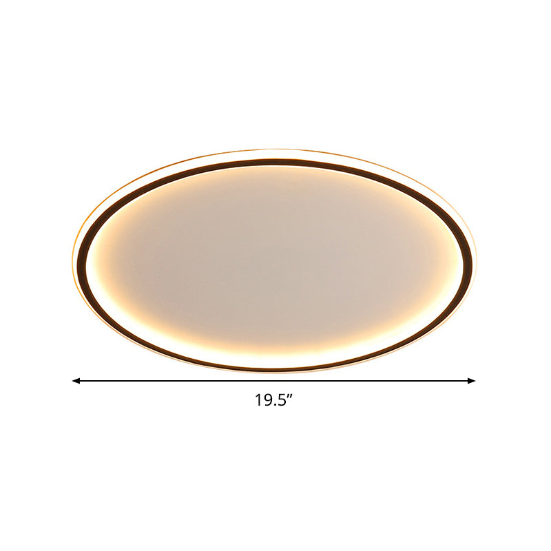 Modern Scandinavian LED Ceiling Lamp with Remote Control - DimmaBowlifte and Energy Efficient | Bowlift