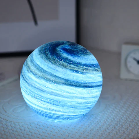 Glass Moon Lamp Bowlift
