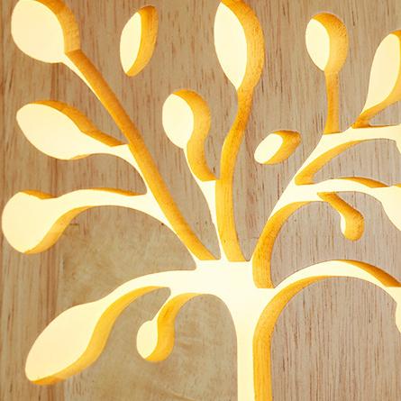 BowLift | Wall lamp - WoodGlow - Elegant LED - Essence of life indoors outdoors