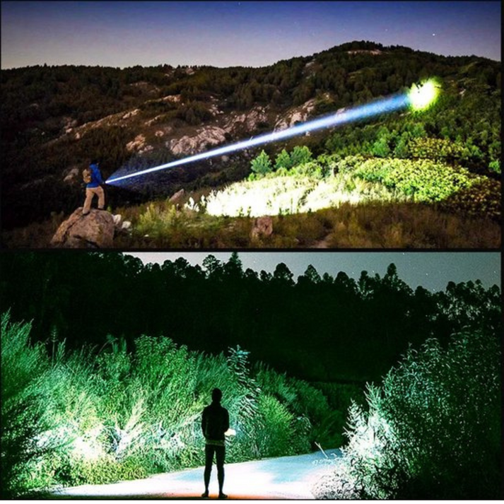 BowLift | Military-Grade LED Flashlight – Rechargeable – 9000 Lumens