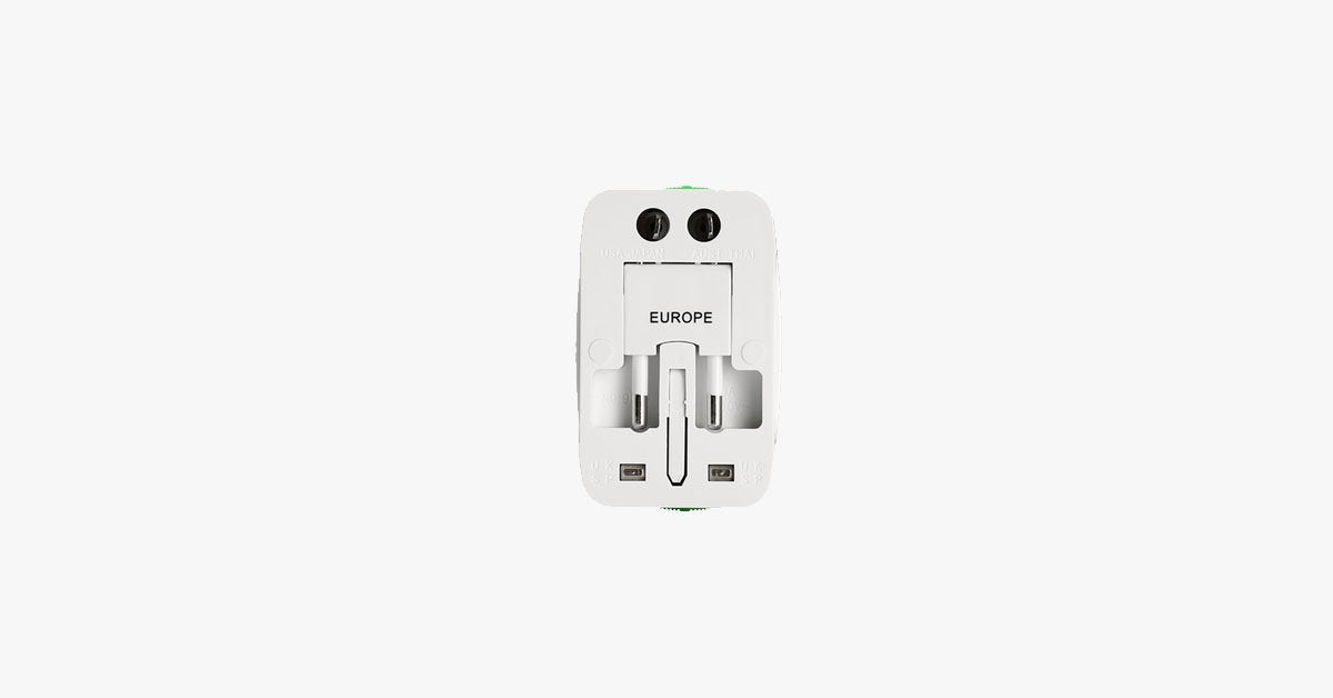 BowLift | International plug adapter - All-in-One CE, RoHS certified USB power plug