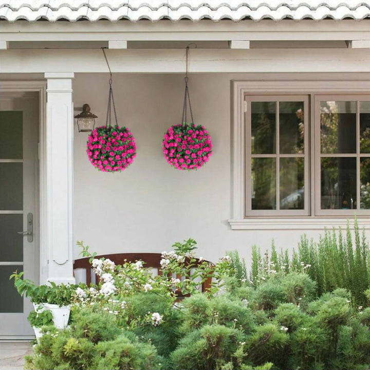 Contemporary Creative Waterproof Solar Flower Globe Plastic LED Outdoor Light For Garden | Bowlift