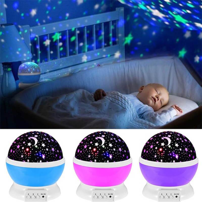 Ciaovie Romantic Night Lamp LED Projector Starry Sky | Bowlift