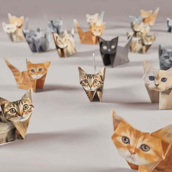 BowLift | 50-Sheet Cat Origami Kit
