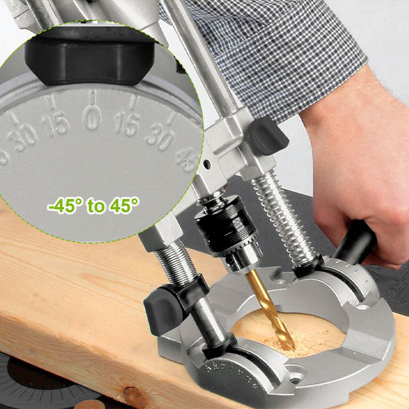 Drill stand with adjustable angle 45–90° | Bowlift