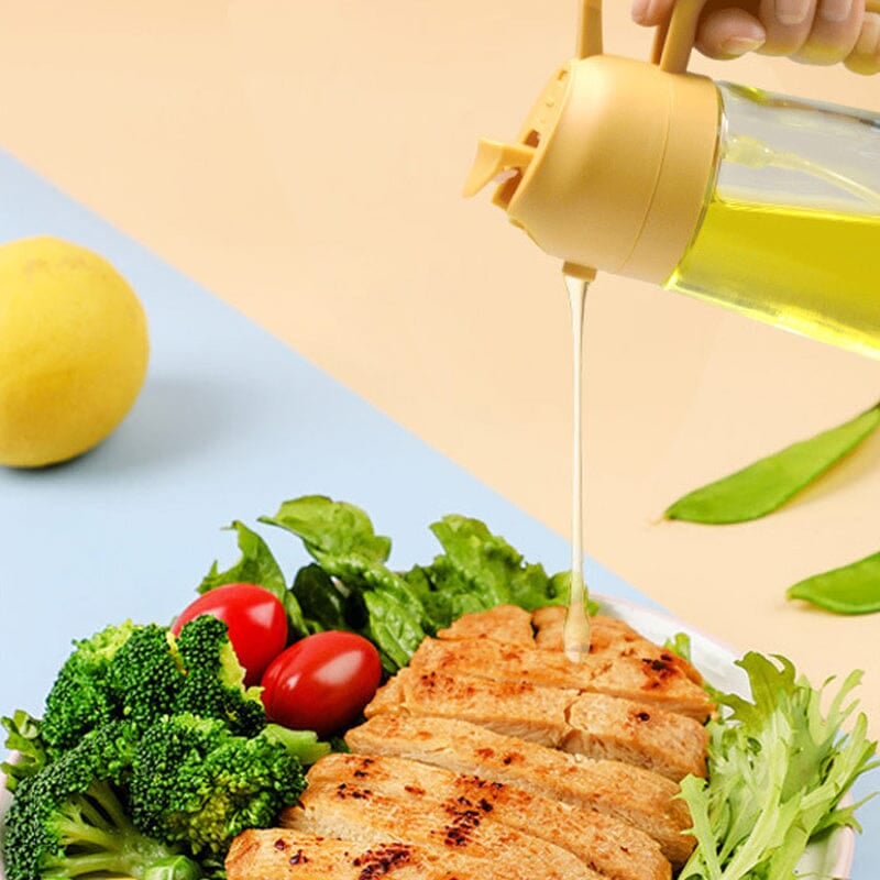 BowLift | 2-in-1 Glass Oil Sprayer and Dispenser