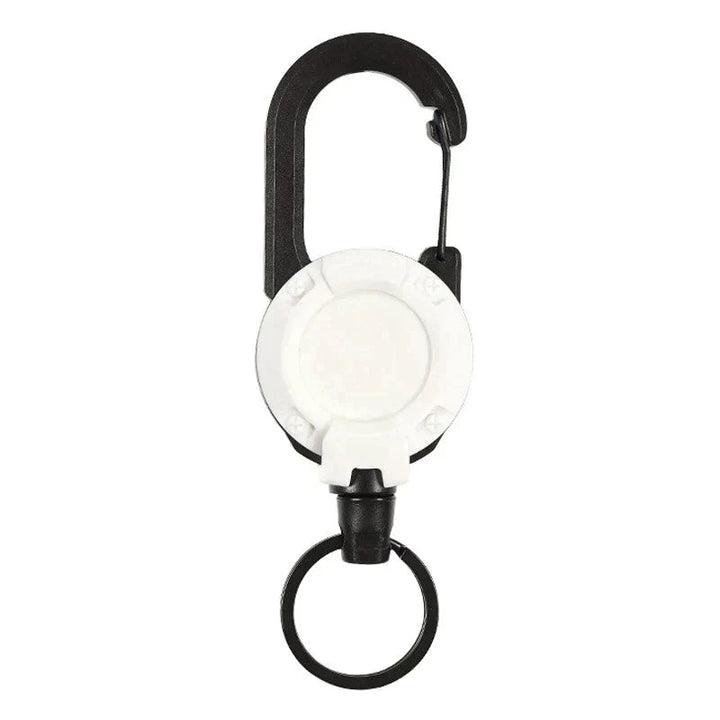 Automatic retractable key holder made of wire rope for outdoor use | Bowlift