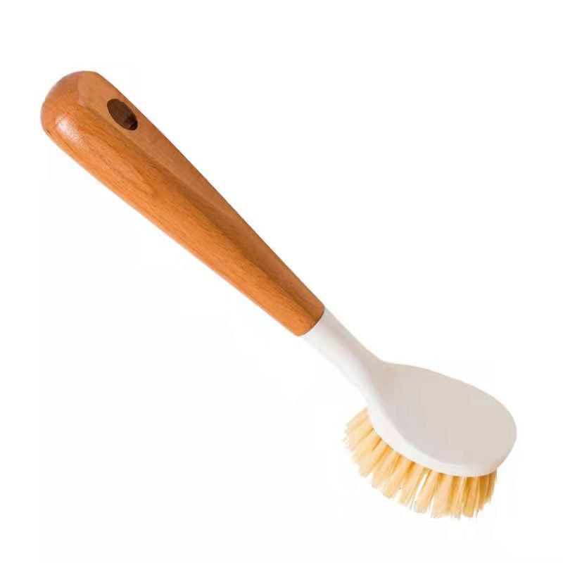 Wooden Handle Pan Brush | Bowlift