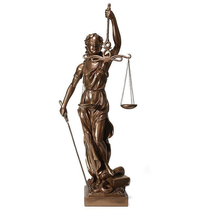 BowLift | Decorative statue of the Goddess of Justice