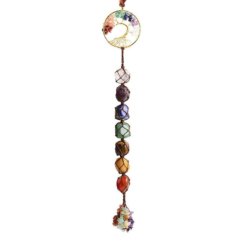 BowLift | 7 Chakra Stone Healing Crystal Tree of Life Decoration