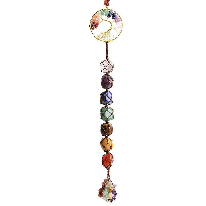 BowLift | 7 Chakra Stone Healing Crystal Tree of Life Decoration