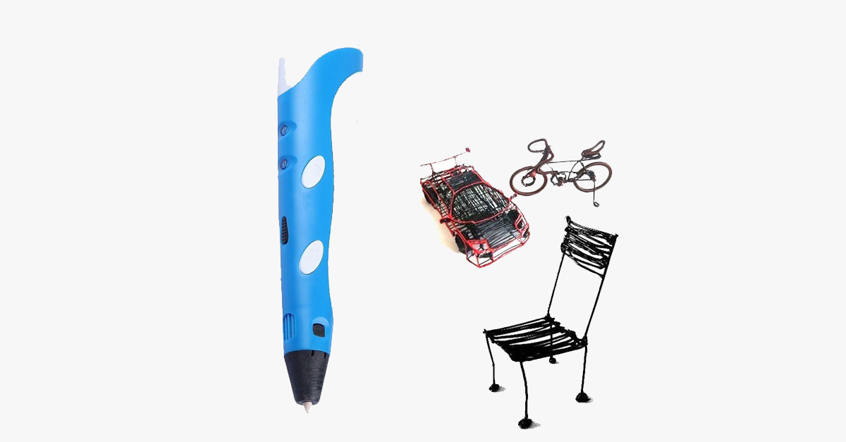 BowLift | Best 3D Printing Pen for Kids with Different Colors PLA Filament