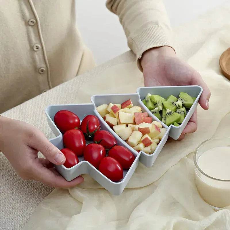 BowLift | Creative Christmas Tree Fruit Platter Tray