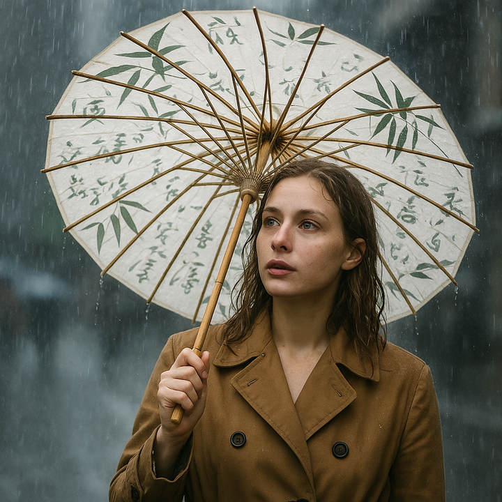 BowLift | Handmade Bamboo Calligraphy Umbrella