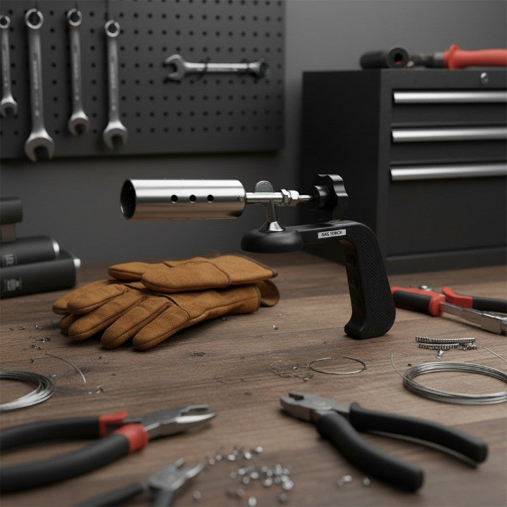 Heavy Duty Butane Welding Torch Flame Gun | Bowlift