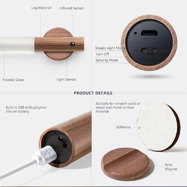 BowLift | Lightstick Deluxe™ - Wireless Rechargeable Wall Lamp