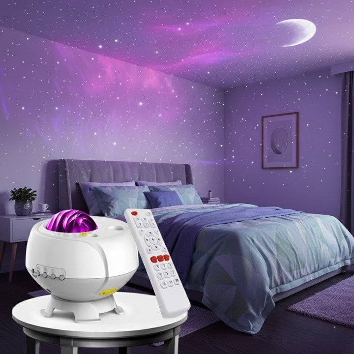 Starfield Galaxy Speaker Light Projector | Bowlift