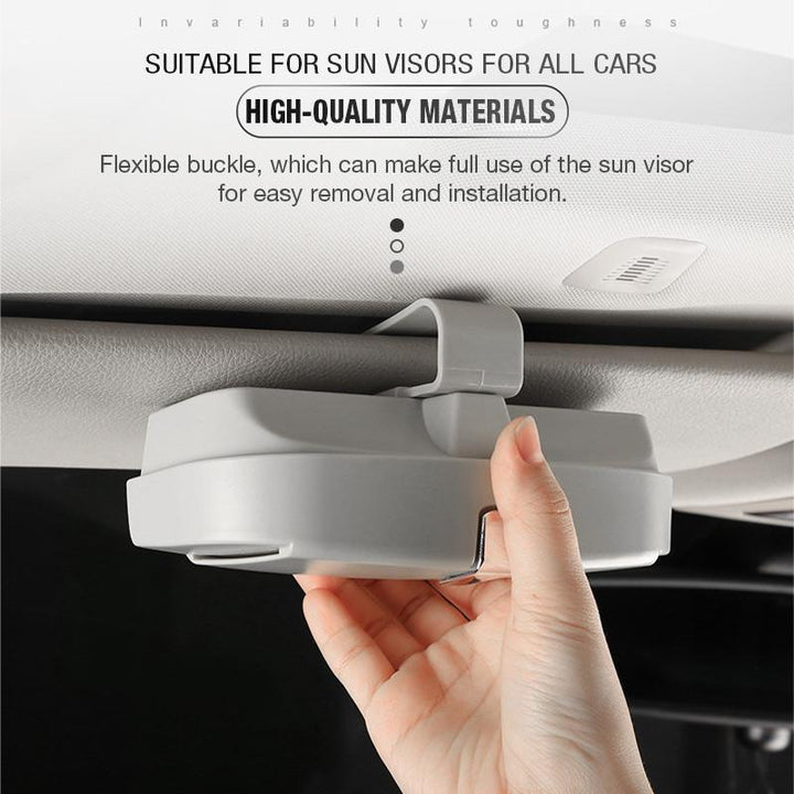 BowLift | Universal sunglasses case for sun visor