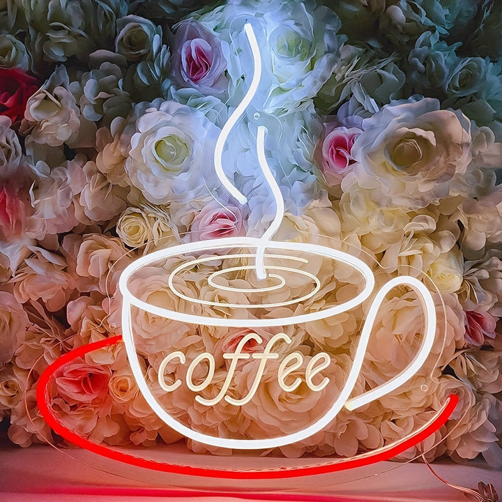 BowLift | LED Neon Coffee Mug Wall Light