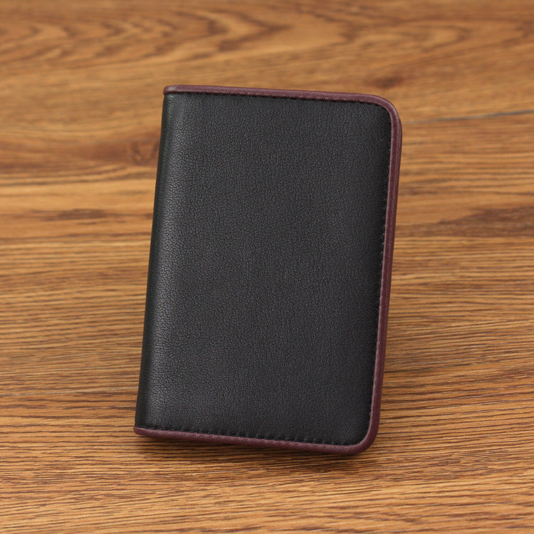 Premium Leather Travel Wallet Bowlift
