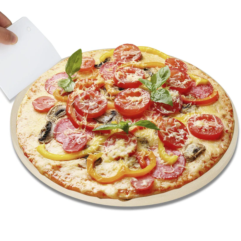 BowLift | Round Pizza Baking Stone For Oven