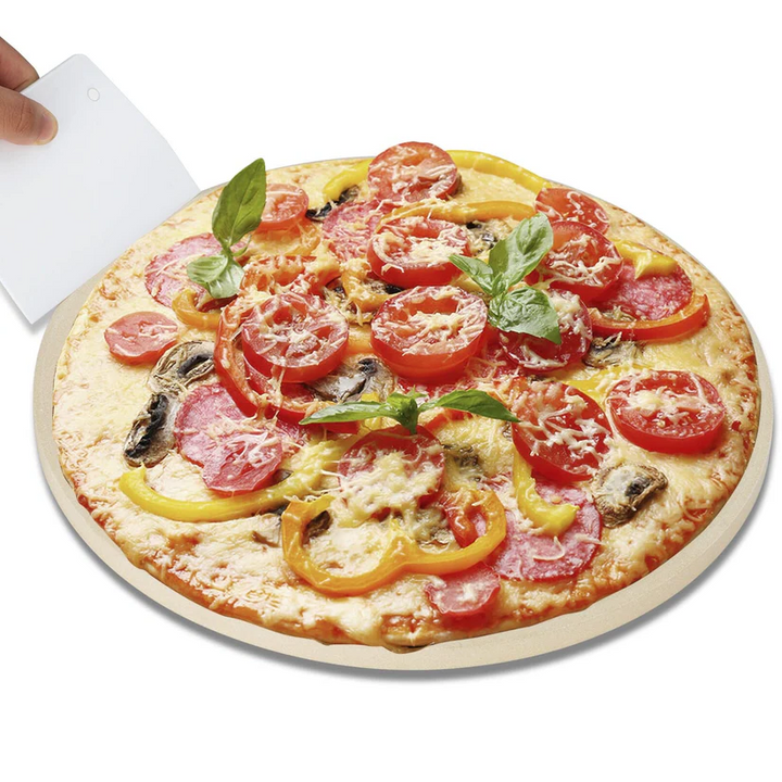 BowLift | Round Pizza Baking Stone For Oven
