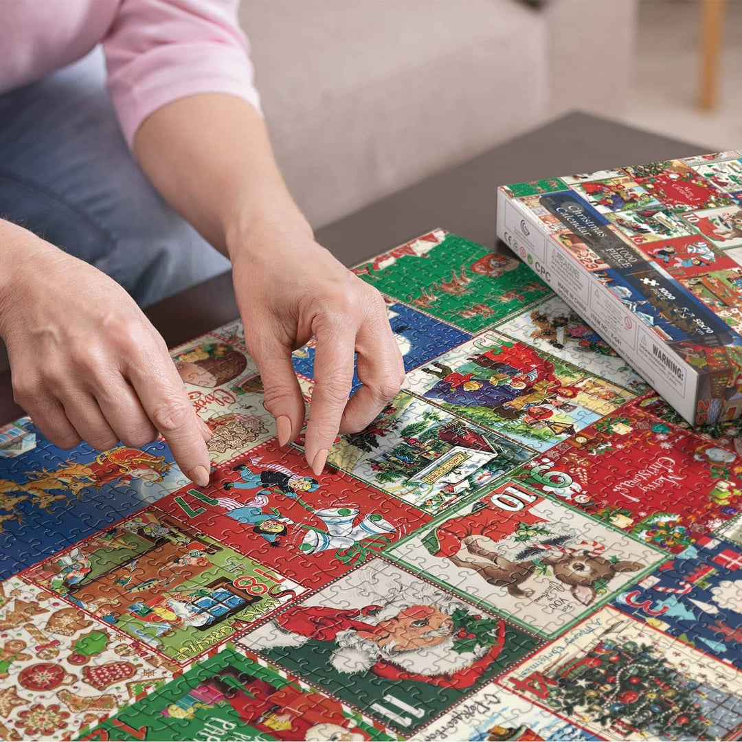 BowLift | Christmas Advent Calendar Puzzle Game 1000 Pieces