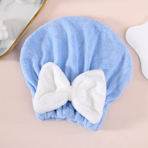 BowLift | Hair turban – super absorbent coral velvet for fast drying