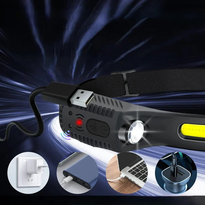 BowLift | MaxBeam Powerful LED Headlamp – Perfect for Adventurous Activities